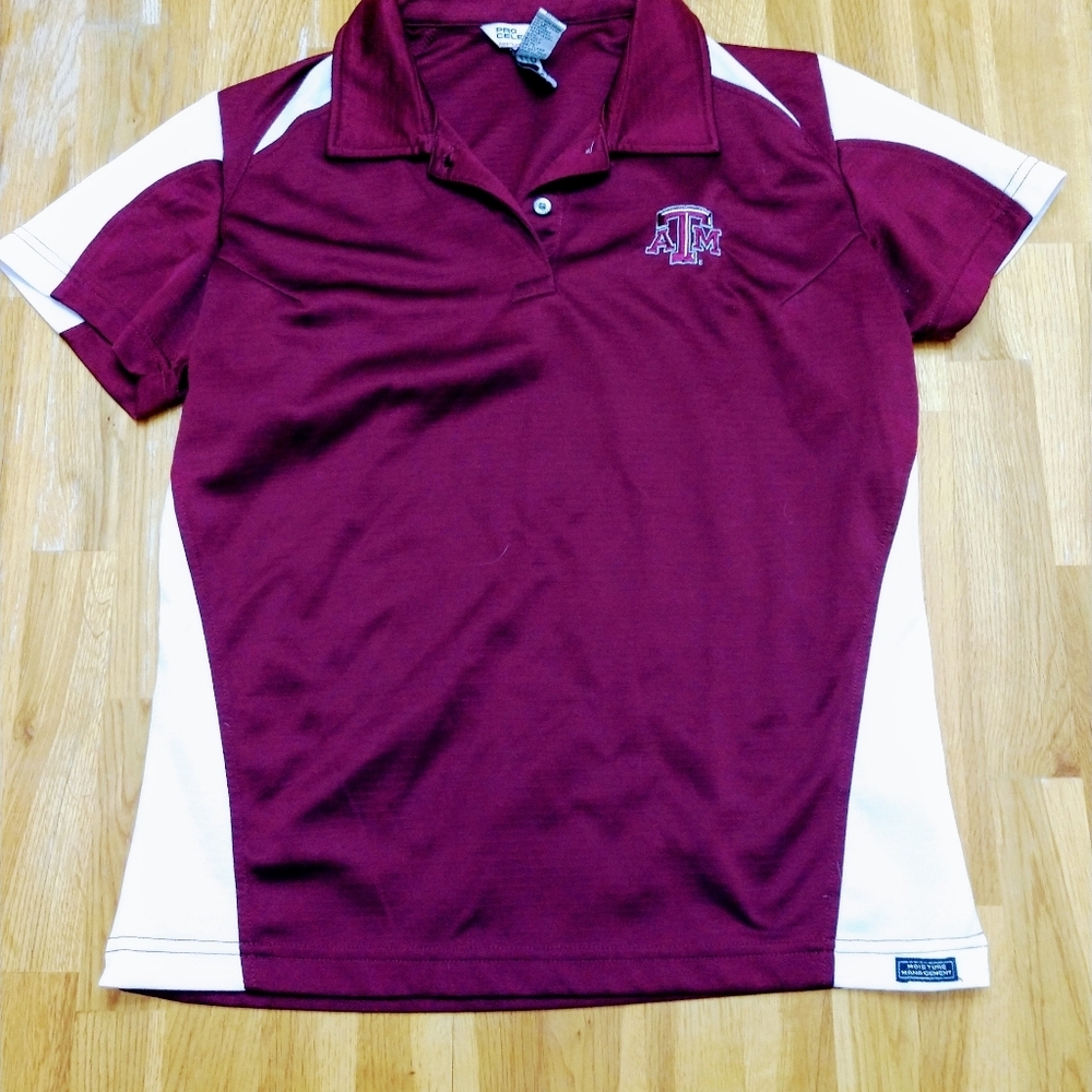 Texas A&M collared shirt